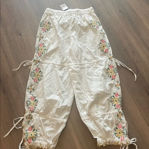 Free People Spring Breeze Tie Pants